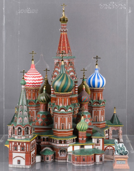 Сборная модель из картона «Покровский собор. Храм Василия Блаженного»